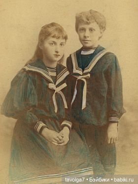 Морской стиль в детской моде конца XIX-начала ХХ века