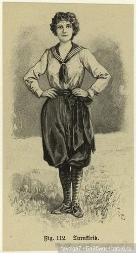 Морской стиль в детской моде конца XIX-начала ХХ века (фото 5)