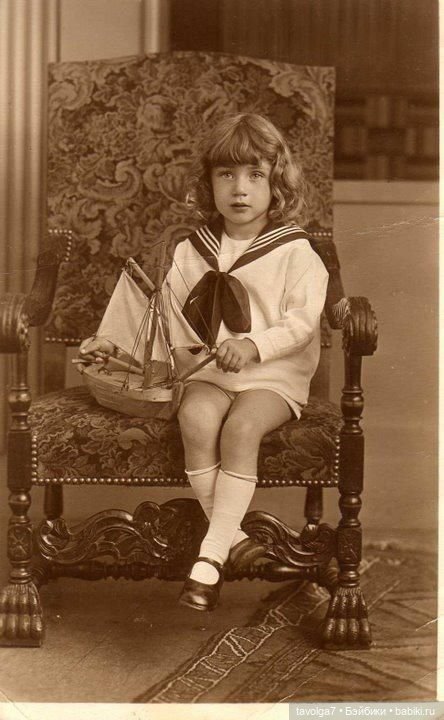 Морской стиль в детской моде конца XIX-начала ХХ века