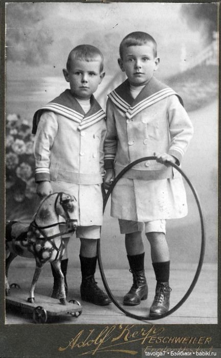 Морской стиль в детской моде конца XIX-начала ХХ века (фото 7)