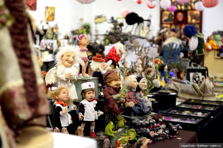 Представляем небольшую зарисовку с выставки "Праздник кукол. Кремль в Измайлово"