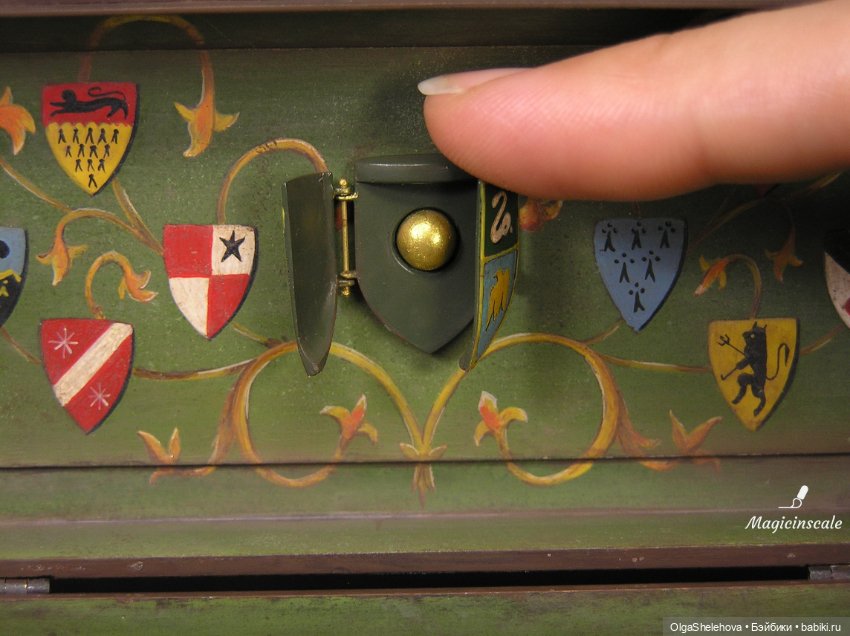 Миниатюрный сундук для квиддича