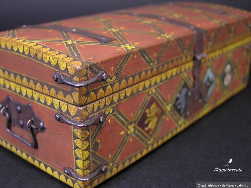 Миниатюрный сундук для квиддича (фото 5)