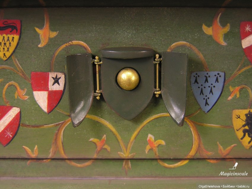 Миниатюрный сундук для квиддича