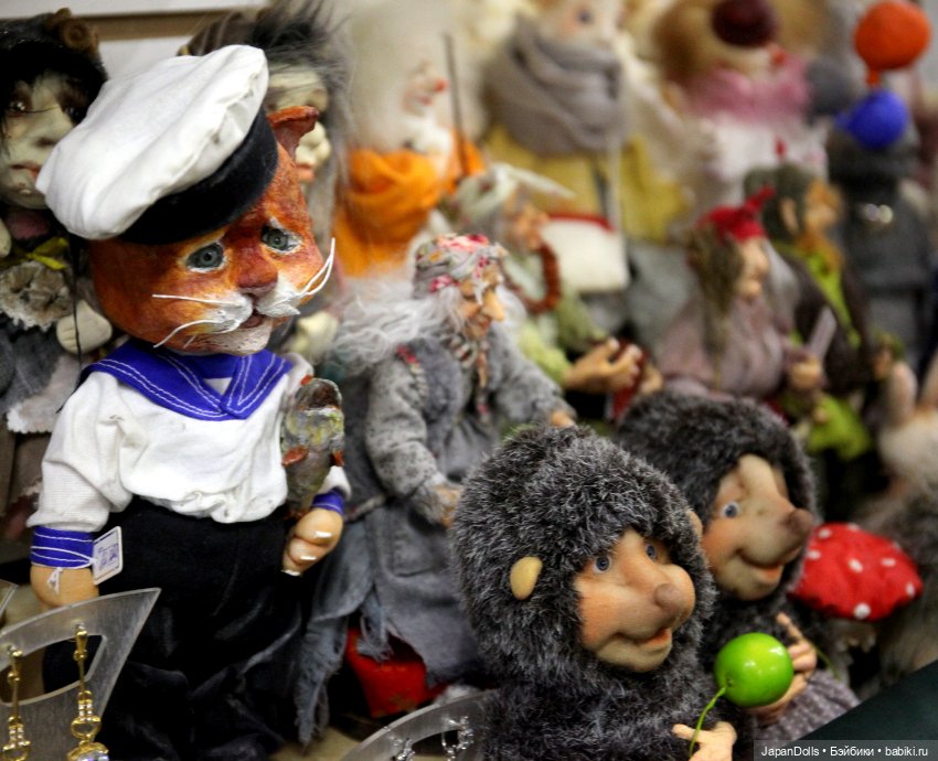 Представляем небольшую зарисовку с выставки "Праздник кукол. Кремль в Измайлово"