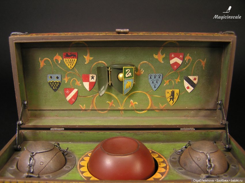 Миниатюрный сундук для квиддича