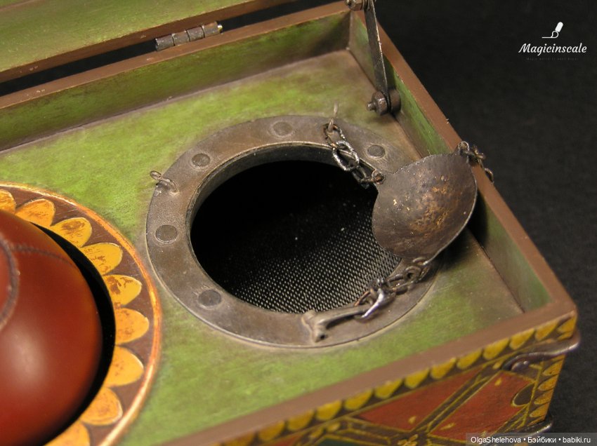 Миниатюрный сундук для квиддича