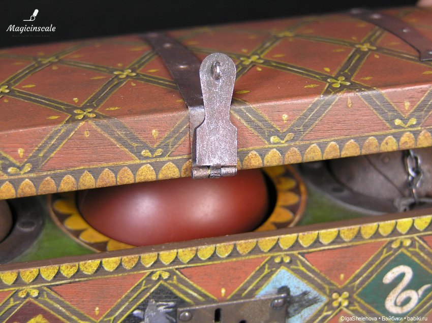 Миниатюрный сундук для квиддича