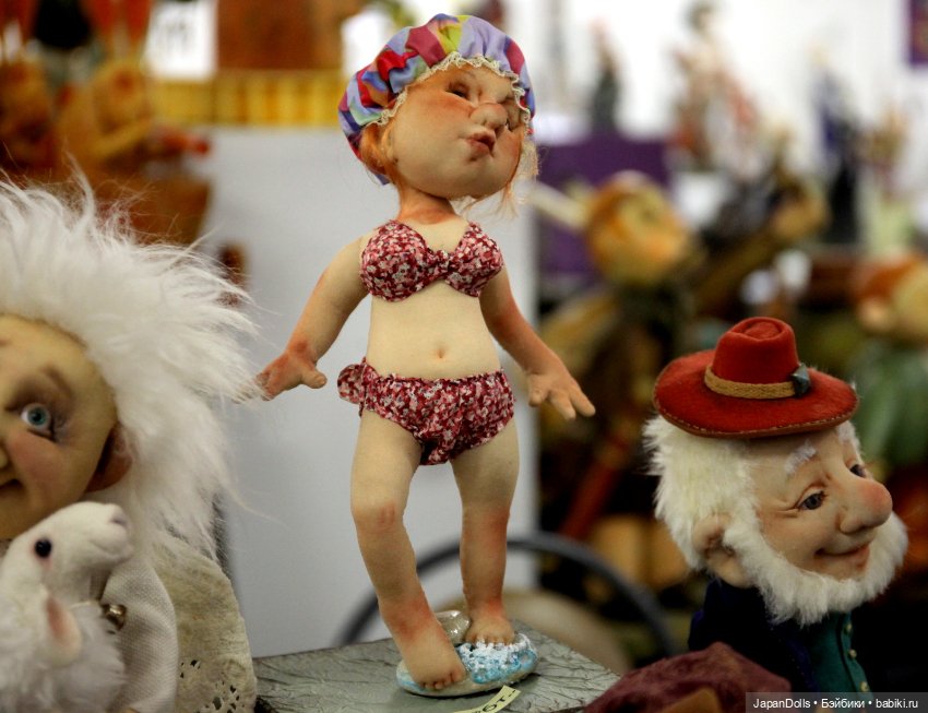 Представляем небольшую зарисовку с выставки "Праздник кукол. Кремль в Измайлово"