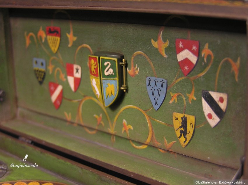 Миниатюрный сундук для квиддича