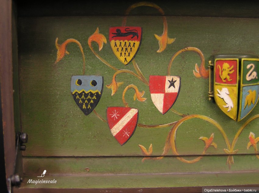 Миниатюрный сундук для квиддича