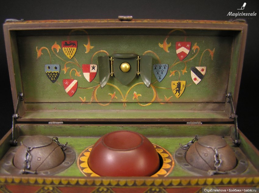 Миниатюрный сундук для квиддича