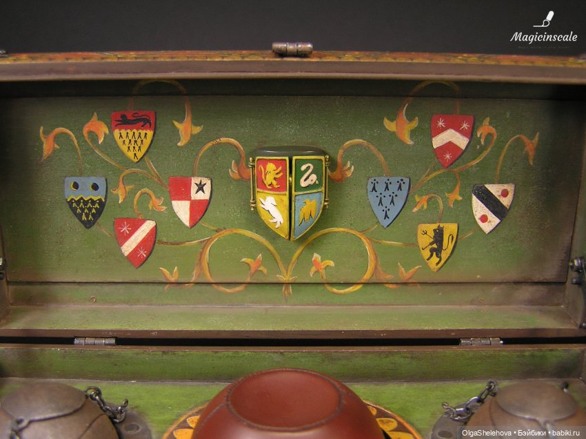 Миниатюрный сундук для квиддича