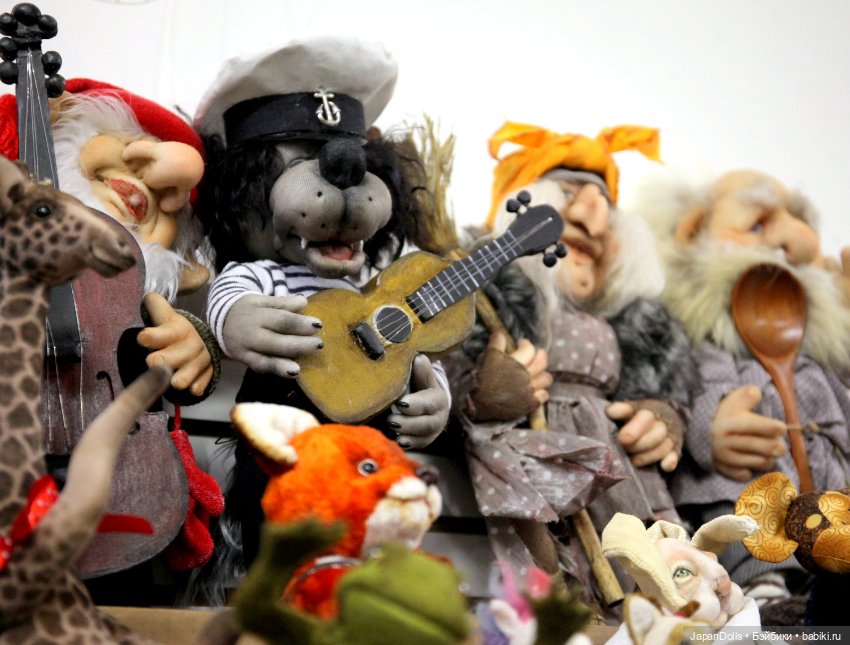 Представляем небольшую зарисовку с выставки "Праздник кукол. Кремль в Измайлово"