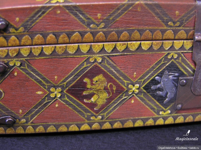 Миниатюрный сундук для квиддича (фото 8)