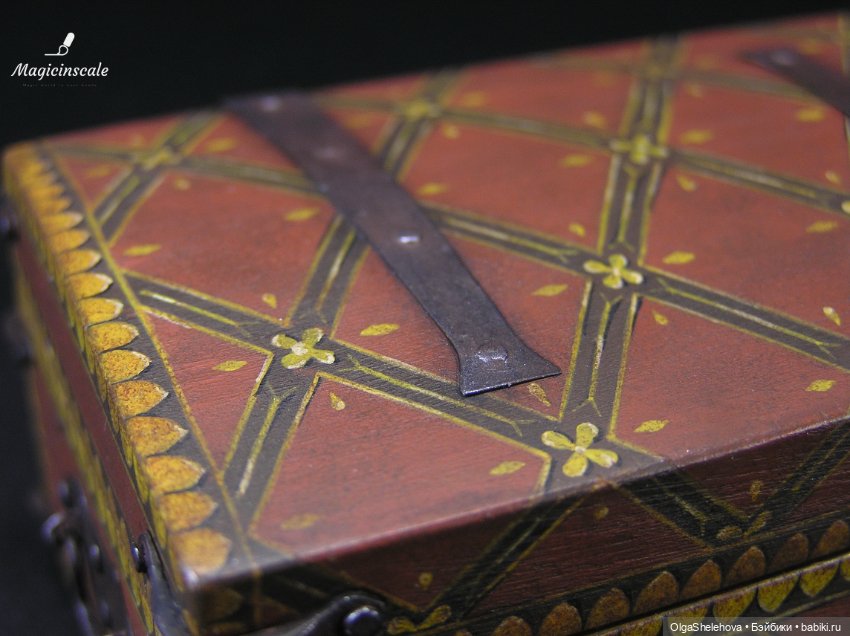 Миниатюрный сундук для квиддича