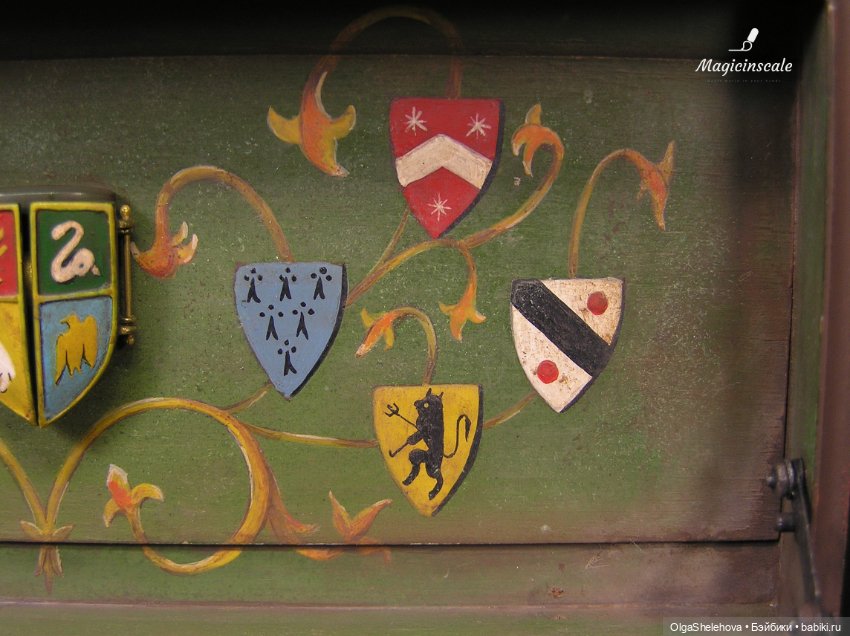 Миниатюрный сундук для квиддича