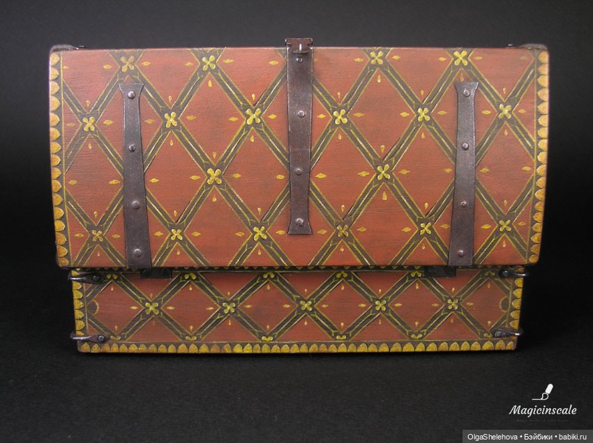 Миниатюрный сундук для квиддича