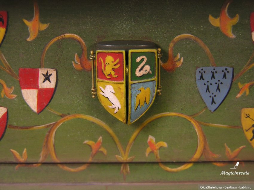 Миниатюрный сундук для квиддича