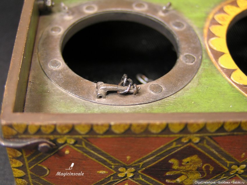 Миниатюрный сундук для квиддича