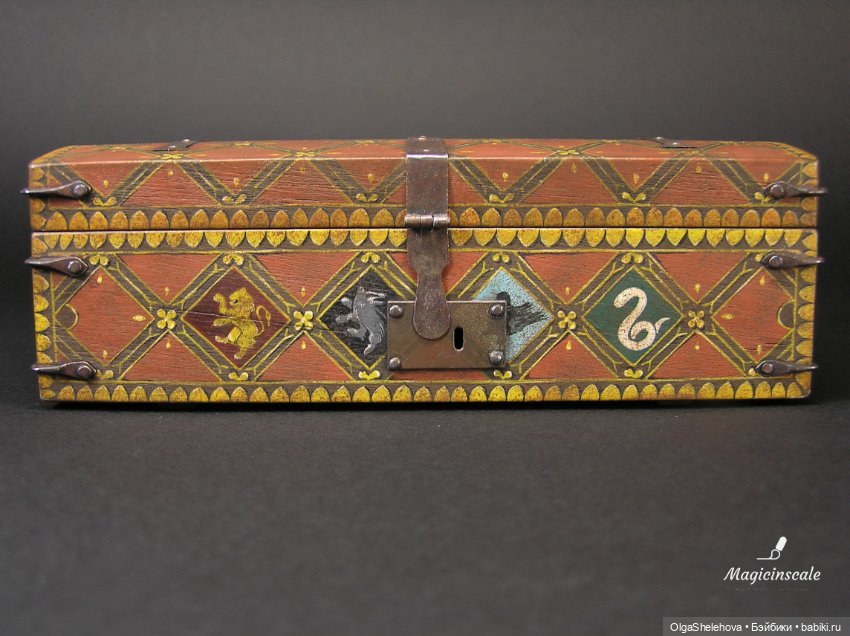 Миниатюрный сундук для квиддича (фото 6)