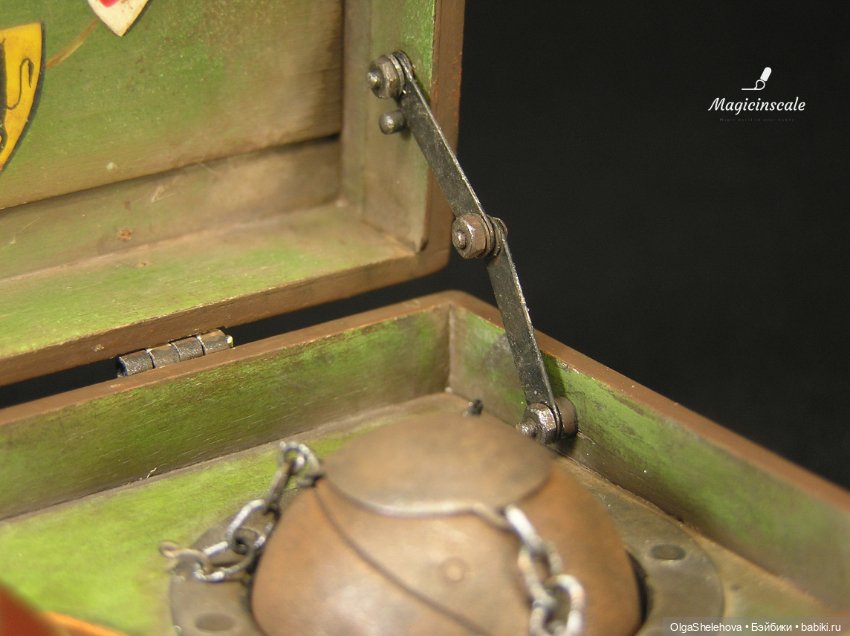 Миниатюрный сундук для квиддича