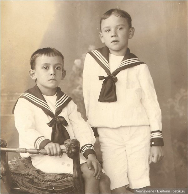 Кунта и Нина Elizabeth Lindner. Морской стиль