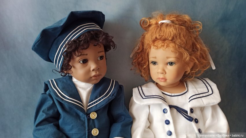 Кунта и Нина Elizabeth Lindner. Морской стиль