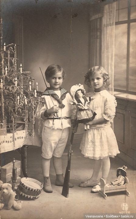 Кунта и Нина Elizabeth Lindner. Морской стиль