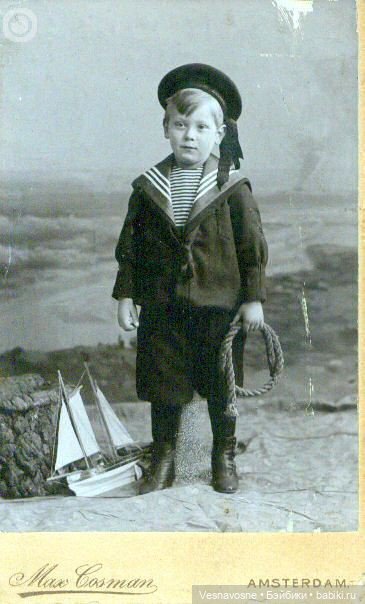 Кунта и Нина Elizabeth Lindner. Морской стиль