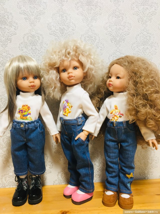 Джинсовое настроение — Одежда и обувь для кукол своими руками: фото