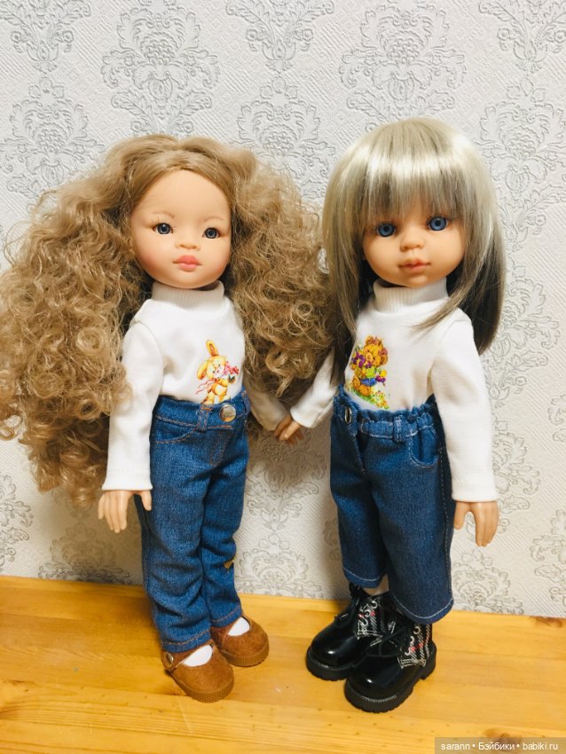 Джинсовое настроение — Одежда и обувь для кукол своими руками: фото (фото 4)
