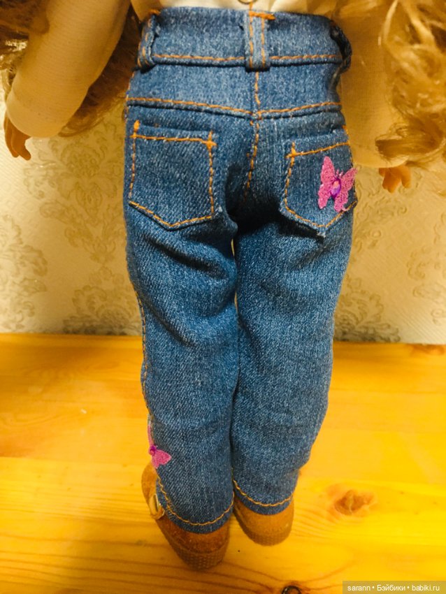 Джинсовое настроение — Одежда и обувь для кукол своими руками: фото