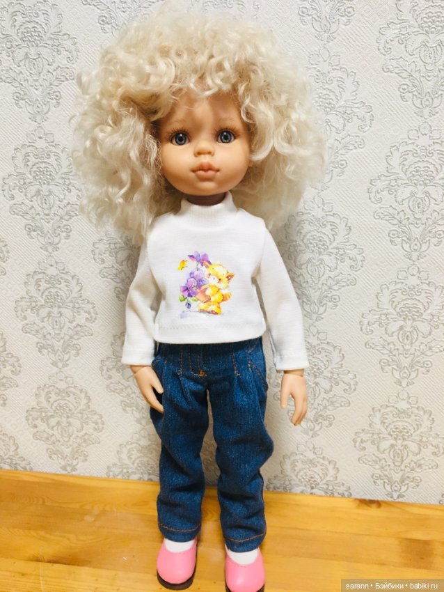 Джинсовое настроение — Одежда и обувь для кукол своими руками: фото (фото 8)