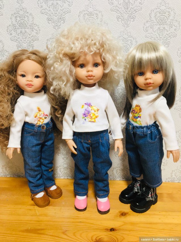 Джинсовое настроение — Одежда и обувь для кукол своими руками: фото (фото 5)