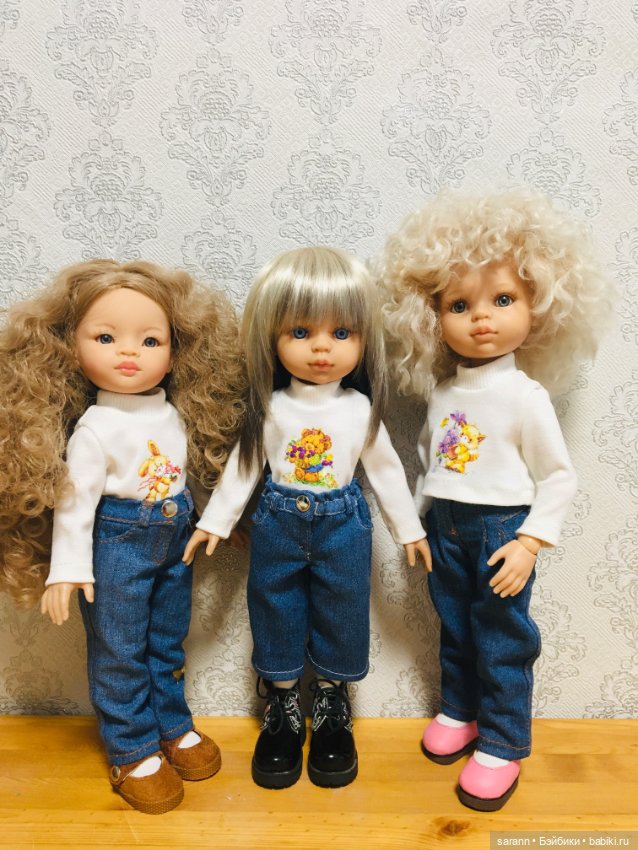 Джинсовое настроение — Одежда и обувь для кукол своими руками: фото (фото 3)