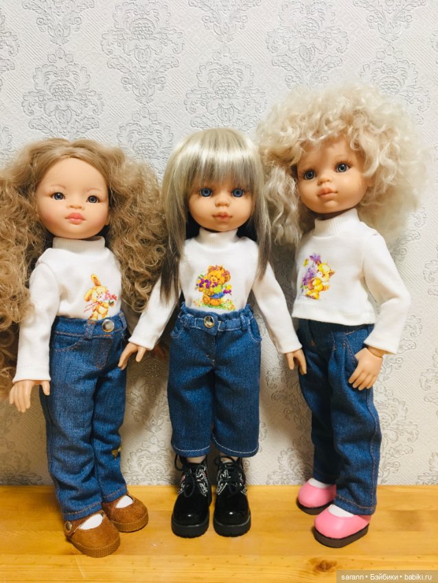 Джинсовое настроение — Одежда и обувь для кукол своими руками: фото (фото 2)
