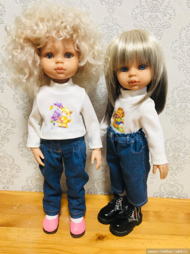 Джинсовое настроение — Одежда и обувь для кукол своими руками: фото (фото 6)