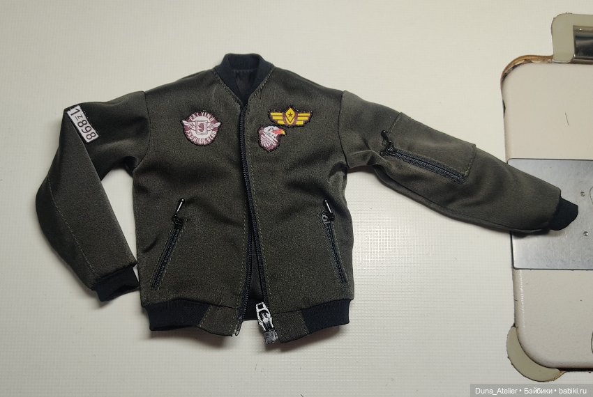 И еще один бомбер для куколки (фото 2)