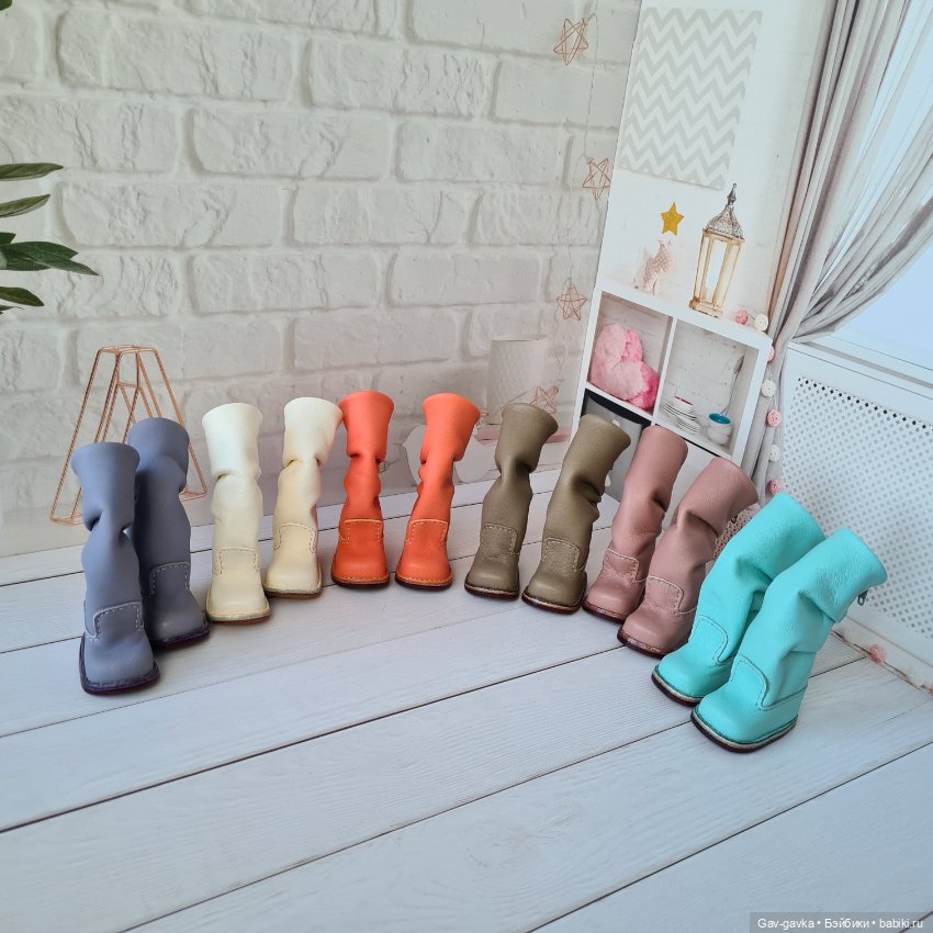 Обувь для Паолки — Одежда и обувь для кукол своими руками: фото