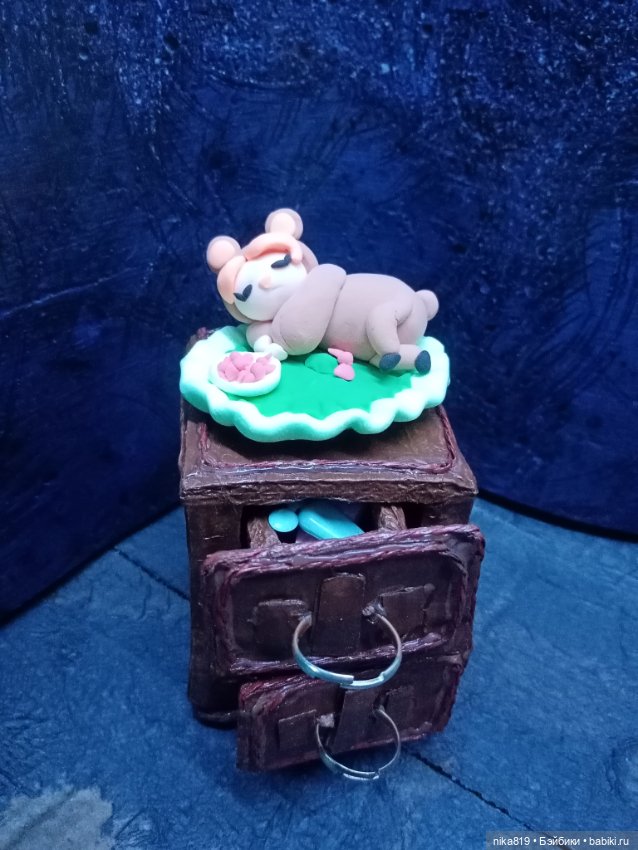 Комод и тумба — Мебель для кукол и домиков: фото