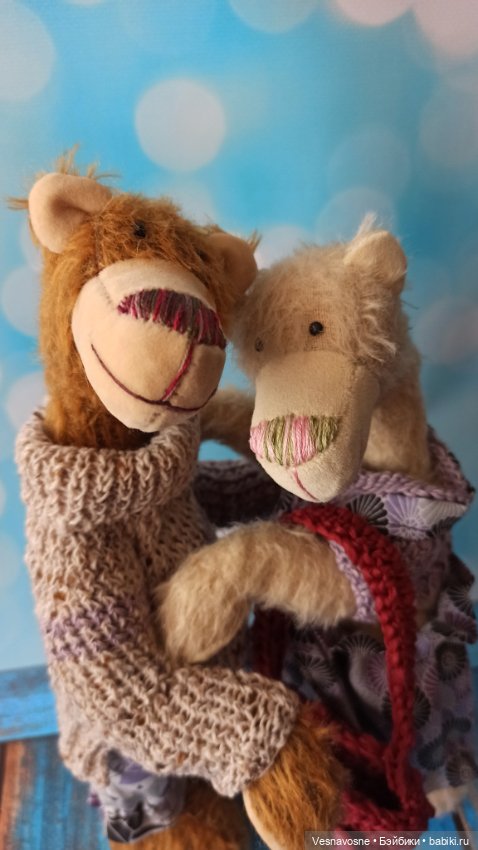 Love story. Мишки в стиле Zwergnase