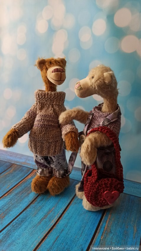 Love story. Мишки в стиле Zwergnase