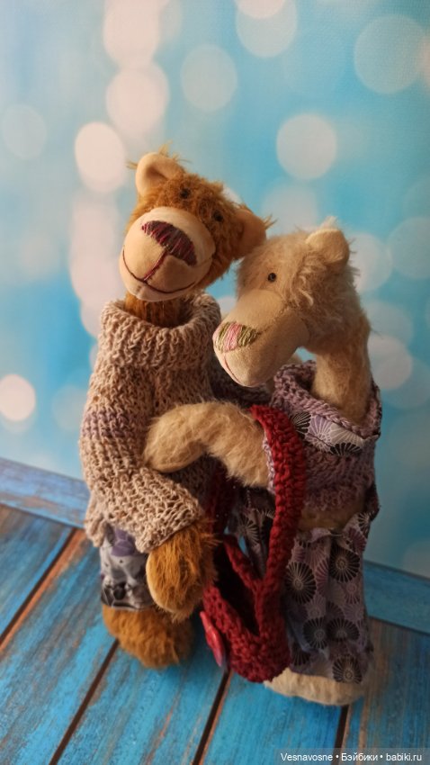 Love story. Мишки в стиле Zwergnase