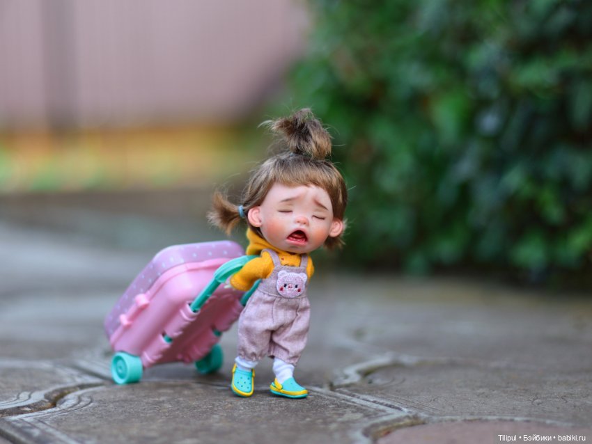 Недовольный ребенок 😫🙈 — Авторские миниатюрные куклы: лепка (фото 6)