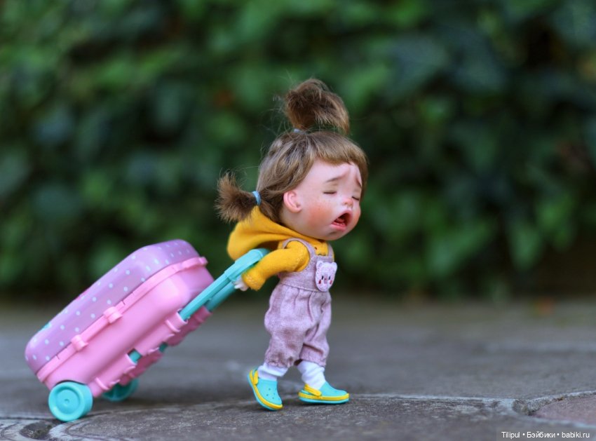 Недовольный ребенок 😫🙈 — Авторские миниатюрные куклы: лепка (фото 7)