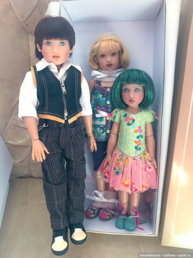 РАСПАКОВОЧКА 📦, ч.32 — Куклы Helen Kish (Хелен Киш): Riley (Райли)