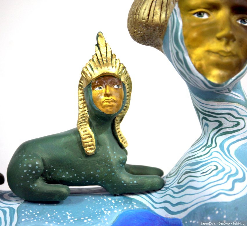 "Путешествие сфинксов" на выставке "Куклы с характером. Четвертая высота" (фото 3)