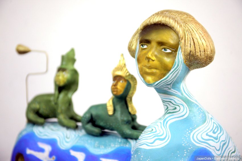 "Путешествие сфинксов" на выставке "Куклы с характером. Четвертая высота" (фото 7)