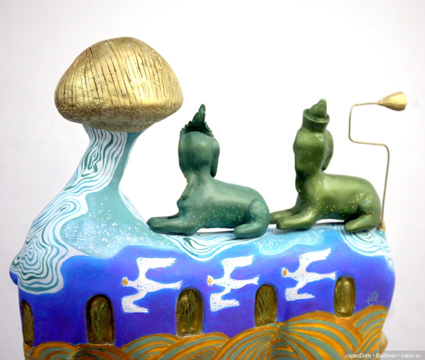 "Путешествие сфинксов" на выставке "Куклы с характером. Четвертая высота" (фото 10)